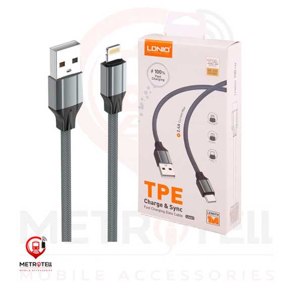 کابل شارژ لایتنینگ(آیفونی) مدل LS441 LDNIO