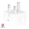 آداپتور شارژر دیواری 20W اپل مدل Adapter A2344 سه پین اورجینال اپل استور اصل