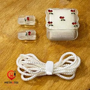 ست محافظ شارژر سامسونگ 25 وات طرح آلبالو
