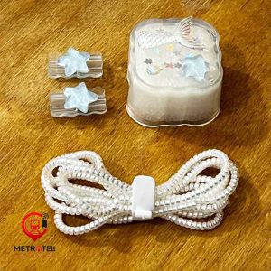 ست محافظ شارژر آیفون 20 وات طرح پری دریایی و ستاره