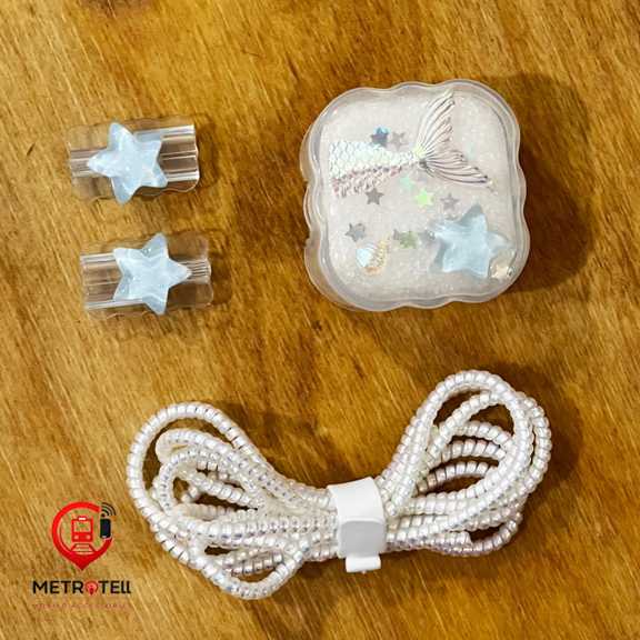 ست محافظ شارژر آیفون 20 وات طرح قلب ستاره